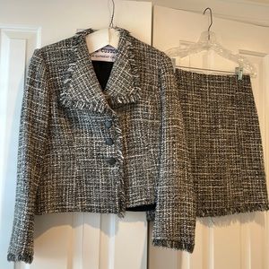 Vintage boucle suit set